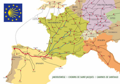 jakobswege in Europa jakobswege in Europa